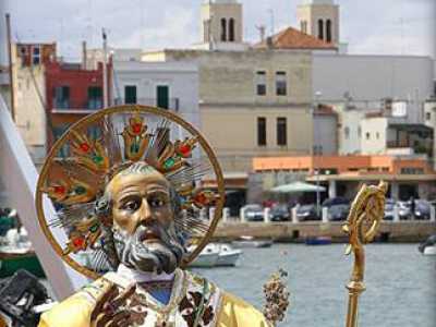 l'abitato di Santo Spirito alle spalle di san Nicola